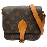ルイ・ヴィトン LOUIS VUITTON カルトシエールPM M51254 ブラウン モノグラム/レザー レディース ショルダーバッグ