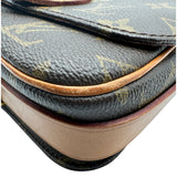 ルイ・ヴィトン LOUIS VUITTON カルトシエールPM M51254 ブラウン モノグラム/レザー レディース ショルダーバッグ