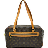 ルイ・ヴィトン LOUIS VUITTON シテGM M51181 ブラウン モノグラムキャンバス レディース ショルダーバッグ