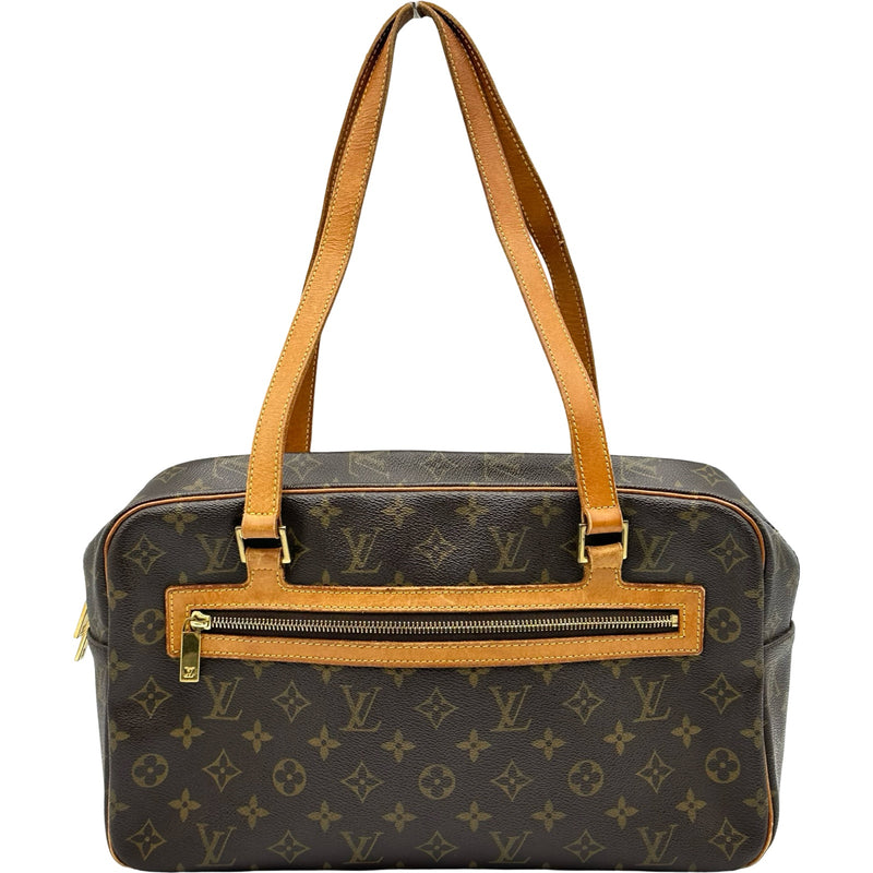 ルイ・ヴィトン M51181 モノグラム シテGM ショルダーバッグ【池袋店】【中古】 ルイ・ヴィトン LOUIS VUITTON シテGM M51181 ブラウン モノグラム