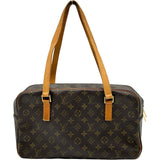 ルイ・ヴィトン LOUIS VUITTON シテGM M51181 ブラウン モノグラムキャンバス レディース ショルダーバッグ