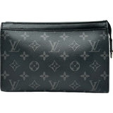 ルイ・ヴィトン LOUIS VUITTON ガストン・ウェアラブル ウォレット M81124 ブラック モノグラム・エクリプス メンズ ショルダーバッグ