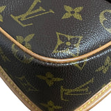 ルイ・ヴィトン LOUIS VUITTON ソローニュ M42250 ブラウン モノグラムキャンバス レディース ショルダーバッグ