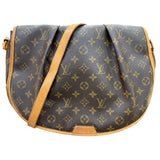 ルイ・ヴィトン LOUIS VUITTON メニモルタンMM M40473 ブラウン モノグラム レディース ショルダーバッグ