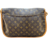 ルイ・ヴィトン LOUIS VUITTON メニモルタンMM M40473 ブラウン モノグラム レディース ショルダーバッグ