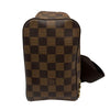 ルイ・ヴィトン LOUIS VUITTON ジェロニモス N51994 ブラウン ダミエ/レザー メンズ ボディバッグ
