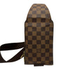 ルイ・ヴィトン LOUIS VUITTON ジェロニモス N51994 ブラウン ダミエ/レザー メンズ ボディバッグ