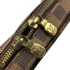 ルイ・ヴィトン LOUIS VUITTON ジェロニモス N51994 ブラウン ダミエ/レザー メンズ ボディバッグ
