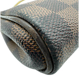 ルイ・ヴィトン LOUIS VUITTON エヴァ N55213 ブラウン ダミエ/レザー レディース ハンドバッグ