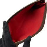 ルイ・ヴィトン LOUIS VUITTON エヴァ N55213 ブラウン ダミエ/レザー レディース ハンドバッグ