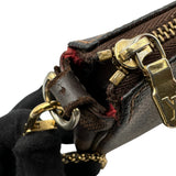 ルイ・ヴィトン LOUIS VUITTON エヴァ N55213 ブラウン ダミエ/レザー レディース ハンドバッグ
