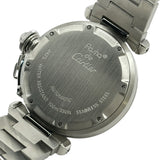 カルティエ Cartier パシャC ビッグデイト W31044M7 ホワイト ステンレススチール 自動巻き レディース 腕時計