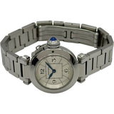 カルティエ Cartier ミス パシャ W3140007 シルバー ステンレススチール クオーツ レディース 腕時計