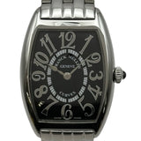 フランク・ミュラー FRANCK MULLER トノーカーベックス 1752QZREL ブラック ステンレススチール クオーツ レディース 腕時計