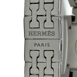 エルメス HERMES Hウォッチ HH1.210 ホワイトシェル ステンレススチール クオーツ レディース 腕時計