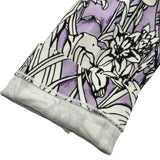 グッチ GUCCI スタッズ装飾花柄ワンピース 310749 パープル レーヨン レディース ワンピース