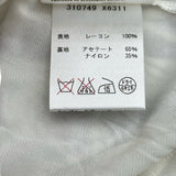 グッチ GUCCI スタッズ装飾花柄ワンピース 310749 パープル レーヨン レディース ワンピース