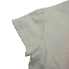 モンクレール MONCLER ロゴプリント半袖Tシャツ ホワイト コットン レディース 半袖Ｔシャツ