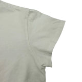 モンクレール MONCLER ロゴプリント半袖Tシャツ ホワイト コットン レディース 半袖Ｔシャツ