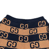 グッチ GUCCI GG総柄コットンニットハーフパンツ 752098 ネイビー コットン メンズ ショートパンツ