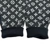 ルイ・ヴィトン LOUIS VUITTON モノグラム総柄ジップアップニットブルゾン HKN05W ブラック ウール メンズ ブルゾン