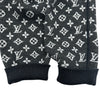 ルイ・ヴィトン LOUIS VUITTON モノグラム総柄ジップアップニットブルゾン HKN05W ブラック ウール メンズ ブルゾン