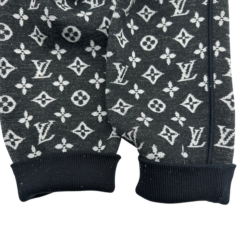 ルイ・ヴィトン LOUIS VUITTON モノグラム総柄ジップアップニット