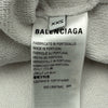 バレンシアガ BALENCIAGA テープロゴプルオーバーパーカー 744441 ホワイト コットン メンズ パーカー