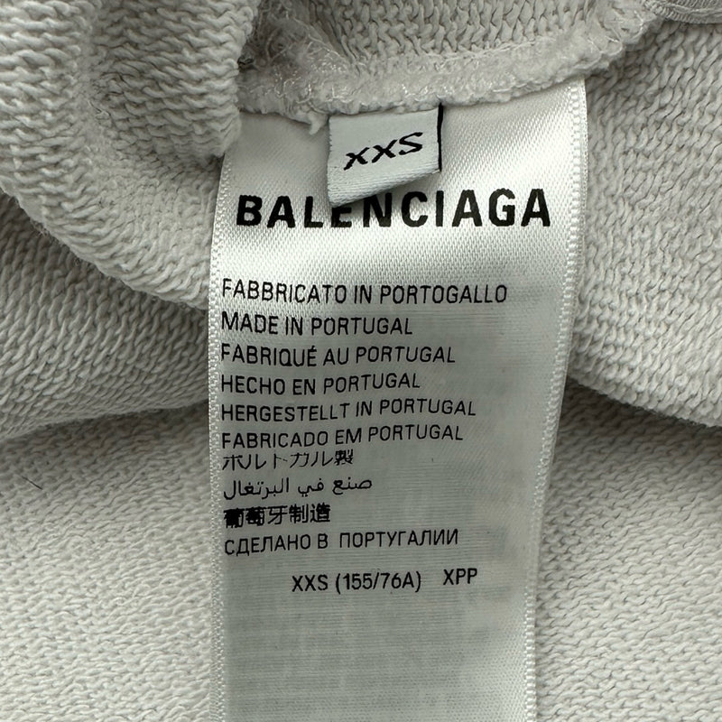 バレンシアガ BALENCIAGA テープロゴプルオーバーパーカー 744441