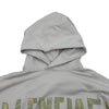 バレンシアガ BALENCIAGA テープロゴプルオーバーパーカー 744441 ホワイト コットン メンズ パーカー
