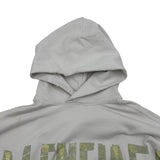 バレンシアガ BALENCIAGA テープロゴプルオーバーパーカー 744441 ホワイト コットン メンズ パーカー