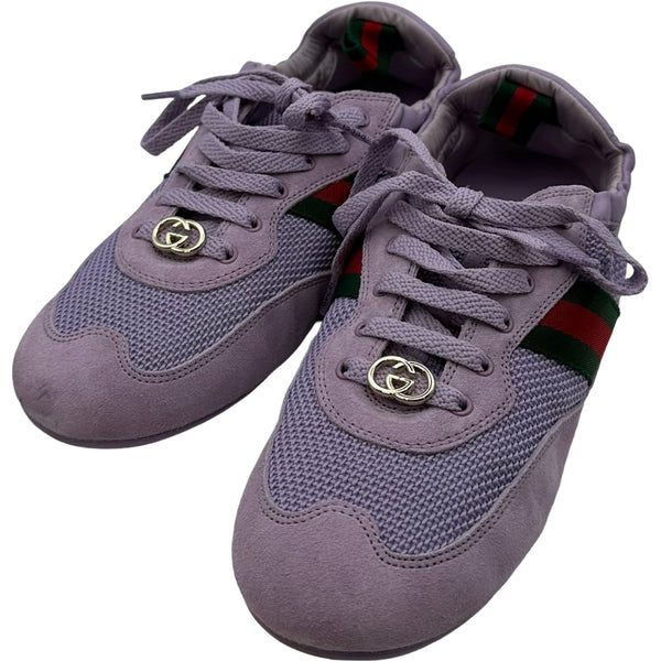 グッチ GUCCI グッチシフト ローカットスニーカー 857963 パープル