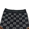グッチ GUCCI GGジャガードレギンスパンツ 689203 ブラック ナイロン レディース その他ボトムス