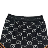 グッチ GUCCI GGジャガードレギンスパンツ 689203 ブラック ナイロン レディース その他ボトムス