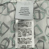 エルメス HERMES 総柄半袖Tシャツ ホワイト コットン メンズ 半袖Ｔシャツ