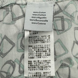 エルメス HERMES 総柄半袖Tシャツ ホワイト コットン メンズ 半袖Ｔシャツ