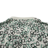 エルメス HERMES 総柄半袖Tシャツ ホワイト コットン メンズ 半袖Ｔシャツ
