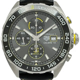 タグ・ホイヤー TAG HEUER フォーミュラ1 キャリバー16 クロノグラフ CAZ201B.FC6487 グレー ステンレススチール 自動巻き メンズ 腕時計