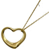 ティファニー TIFFANY＆CO オーブンハートネックレス ゴールド 18K ジュエリー