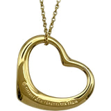 ティファニー TIFFANY＆CO オーブンハートネックレス ゴールド 18K ジュエリー