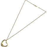 ティファニー TIFFANY＆CO オーブンハートネックレス ゴールド 18K ジュエリー