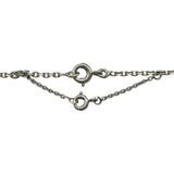 カルティエ Cartier タンクネックレス ホワイトゴールド 750 アクアマリン ジュエリー