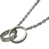 カルティエ Cartier ベビーラブネックレス ホワイトゴールド 750 ジュエリー