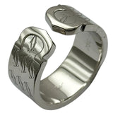 カルティエ Cartier 2Cリング 2000年クリスマス限定 ホワイトゴールド 750 ジュエリー