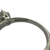 ティファニー TIFFANY＆CO ソリティアリング プラチナ Pt900/ダイヤモンド ジュエリー