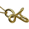 ティファニー TIFFANY＆CO インフィニティクロスネックレス ゴールド 750 ジュエリー