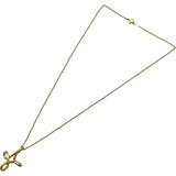 ティファニー TIFFANY＆CO インフィニティクロスネックレス ゴールド 750 ジュエリー