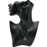ティファニー TIFFANY＆CO インフィニティクロスネックレス ゴールド 750 ジュエリー