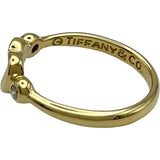 ティファニー TIFFANY＆CO クローズドハートリング ゴールド 750 ジュエリー