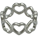 ティファニー TIFFANY＆CO メトロハートリング ホワイトゴールド 750 ダイヤモンド ジュエリー